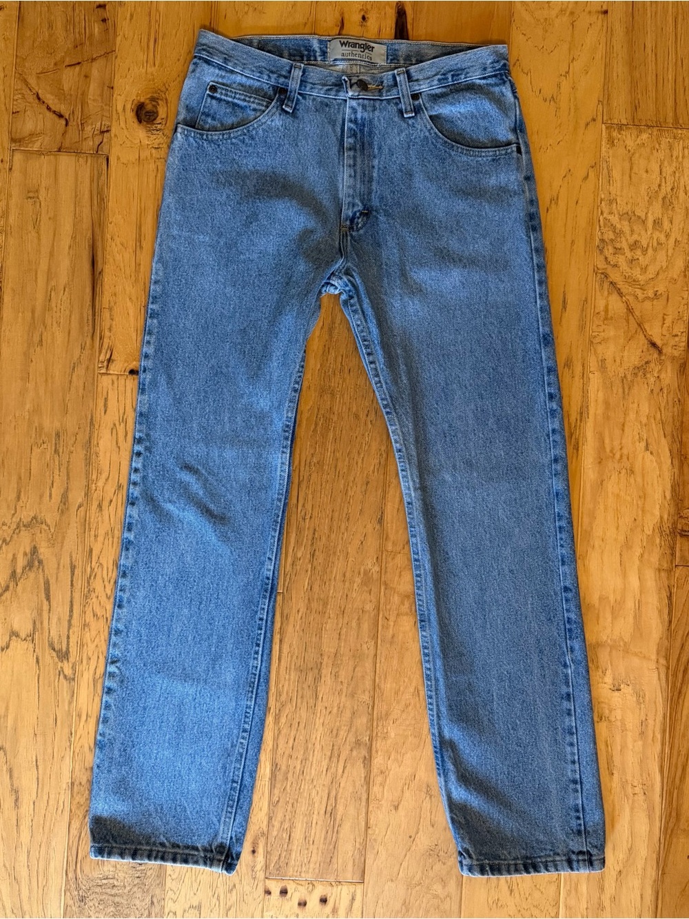 Wrangler Men’s Light Blue Straight Leg Jeans 32x32